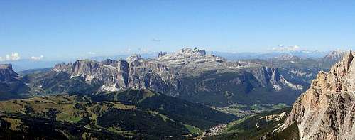 Val Badia mountains