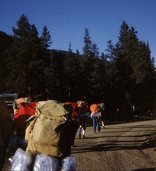 Rocky Mtn High 1973 - leaving St Vrain Campground