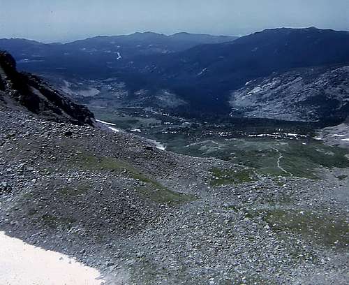 Rocky Mtn High 1973 - View Down Buchanan Pass