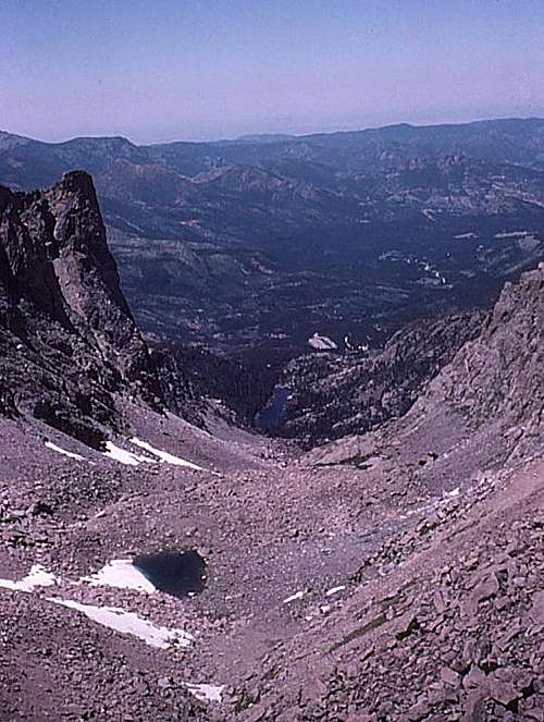 Rocky Mtn High 1975 - Looking back at Tyndall Gorge