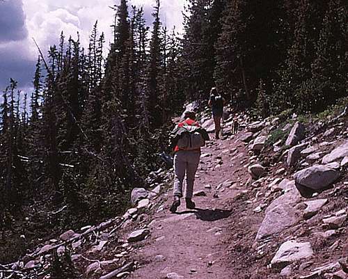 Rocky Mtn High 1975 - Hiking up Audubon