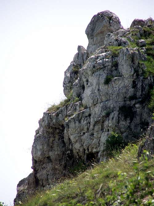 Cliffs on Odvas-hegy