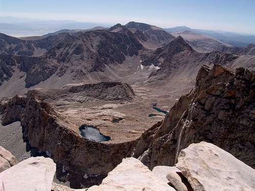 View from the Summit of Whitney