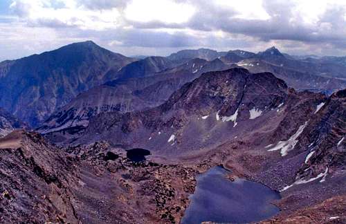 South from Pyramid Peak