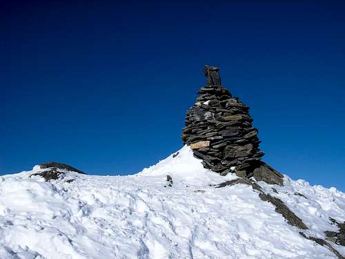 Summit of Gletscherhorn 3107m