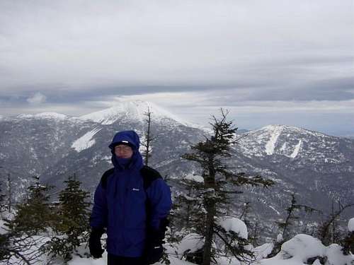 Me at the top of Mt Colden...