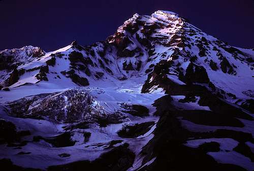 Mount Rainier by Moonlight