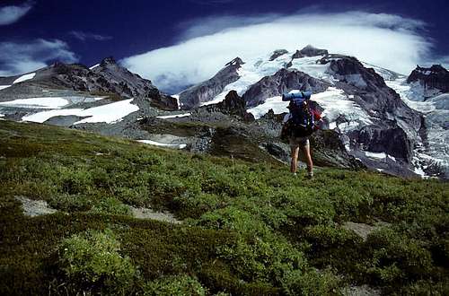 Approach to Frostbite Ridge