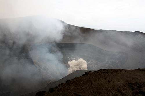 Yasur North crater