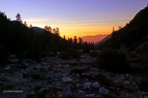 Mill Creek Sunset