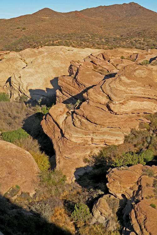 Aqua Dulce canyon