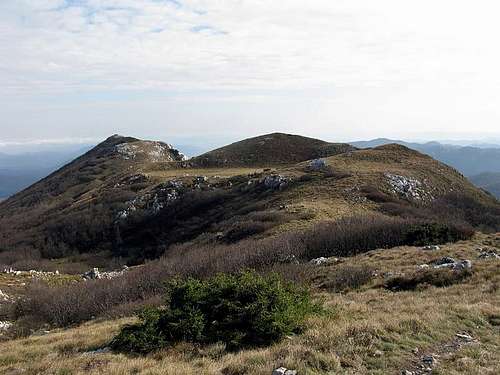 Bjelolasica mountain ridge