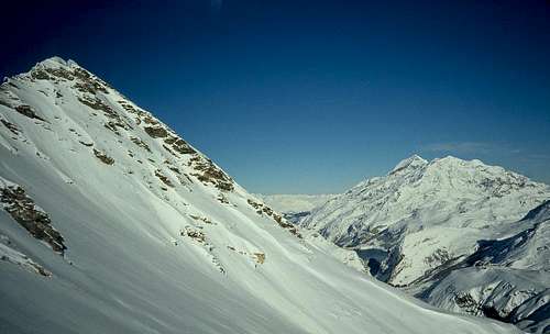 Skiing in the Vanoise