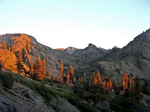 Blue Canyon and Leavitt Peak