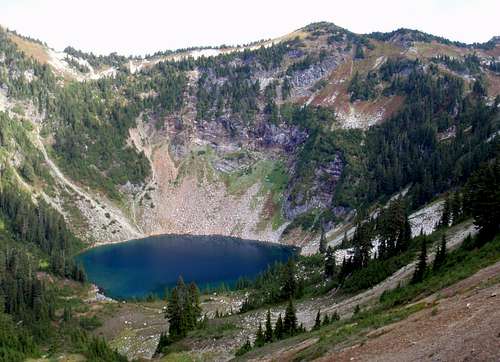 Round Lake and Breccia Peak