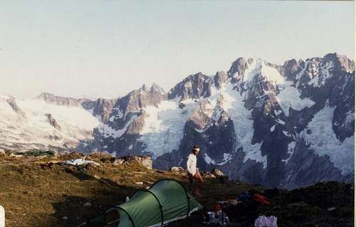 My parents camping on Challenger Arm in 1981