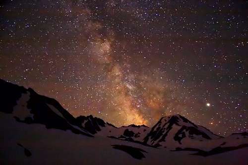 Milky Way over Olympic Mtns