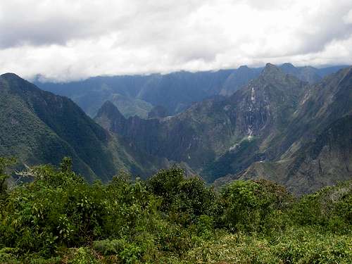 First View of Machu Picchu