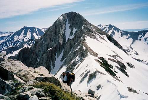 The Pfeifferhorn From Peak 11,101
