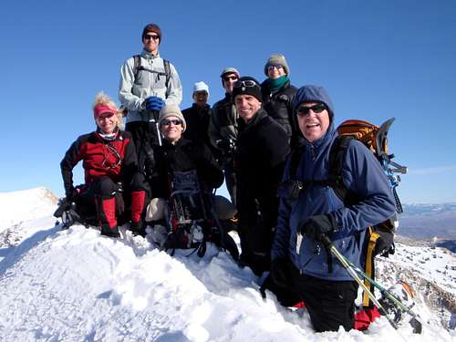 Utah Outsiders Group on Red Baldy
