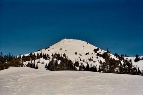 Cone Peak in January, 2004