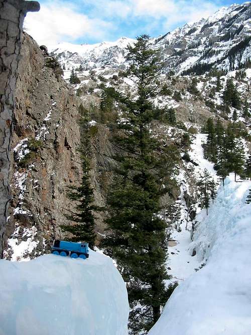 Gordon topping out in Ouray