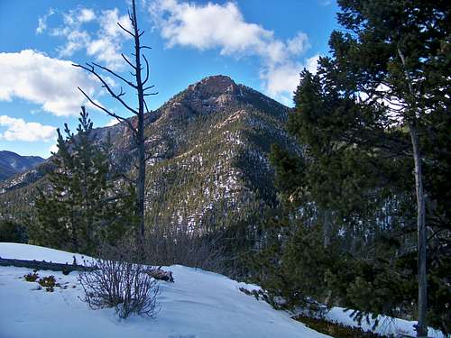 Vigil Peak from Northwest Slopes of Gray Back