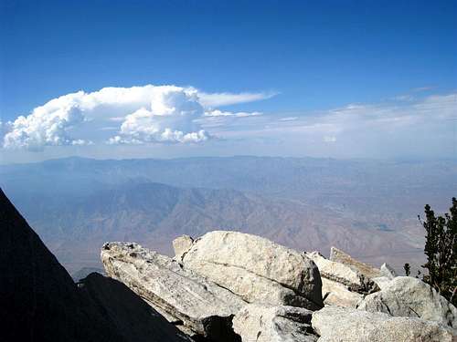 A View of Mt. San Gorgonio and the San Bernardinos