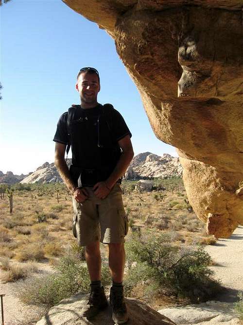 In the Native Cave Near Barker Dam