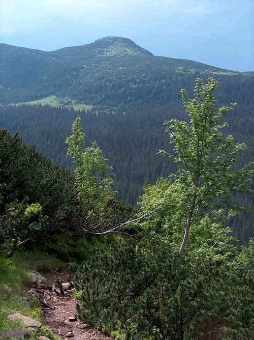 Dolina Gąsienicowa (Polish Tatras) from Dubrawiska pass