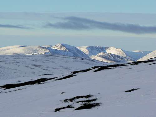 Sunlit Southern Cairngorms