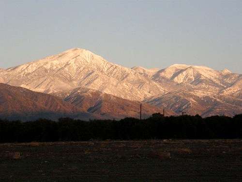 San Bernardino Mountains in Wintertime