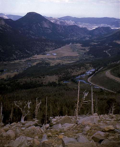 Looking east from Trail Ridge Rd