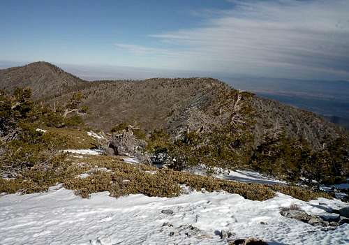 Descent to Dawson Peak