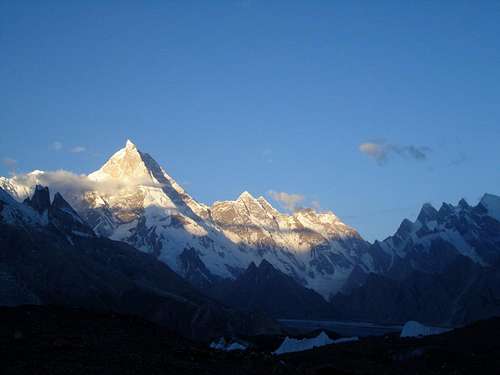 Masherbrum Peak, Karakoram, Pakistan
