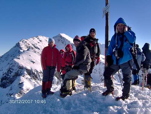 Summit of Serbota 2331m