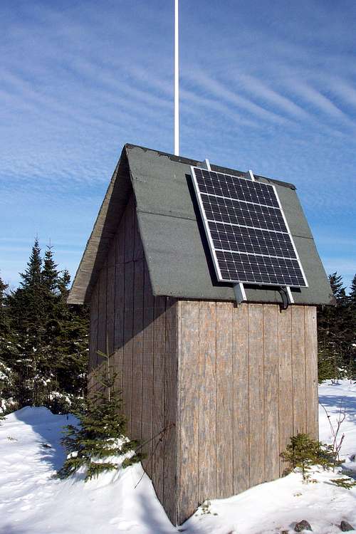 Solar Powered Relay Building