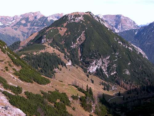 Bärenkopf west slope routes