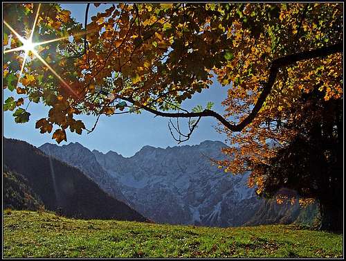Kamnik Alps from Jezersko