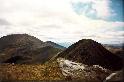 Ben Lawers from Meall Garbh