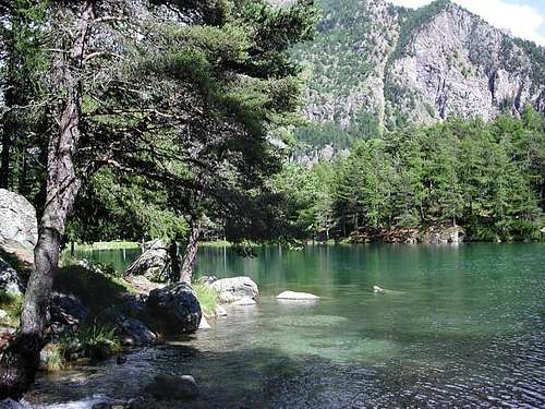 Lessert lake (1555 m)