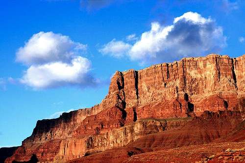 Palisades of the Desert from Colorado River