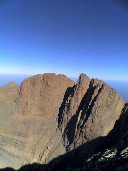 view from skolio peak