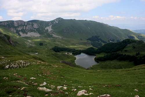 Pešića lake and Crna glava