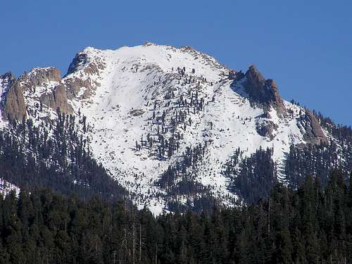 Alta Peak West Face