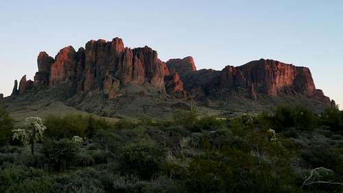 Northern View from Lost Dutchman Camp