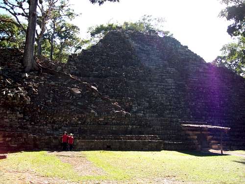 Huge Mayan Pyramid