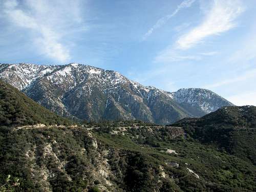 View of Mt Baldy