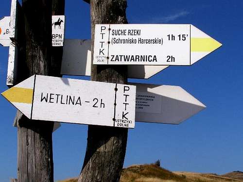Orlowicz Pass - Trail Markers