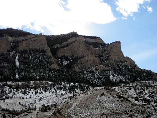 North Face of Cedar Mountain